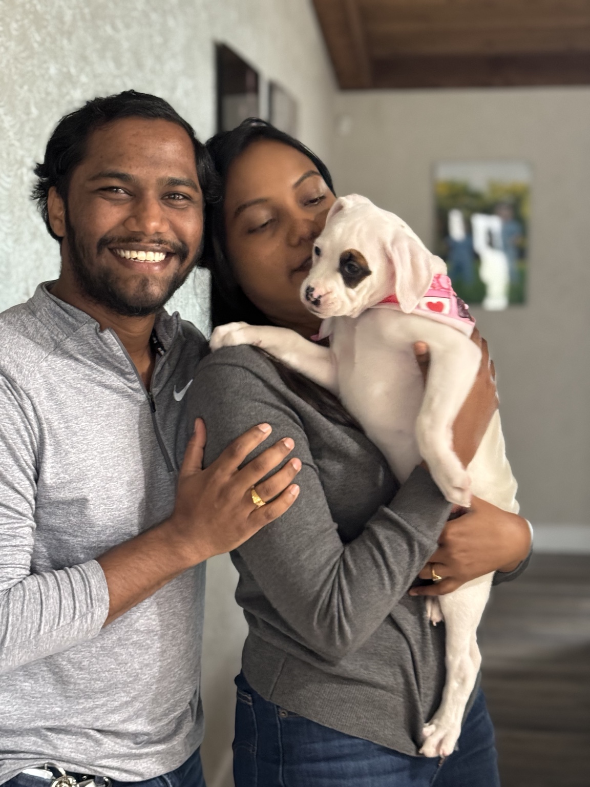 Happy Martinez Boxer family